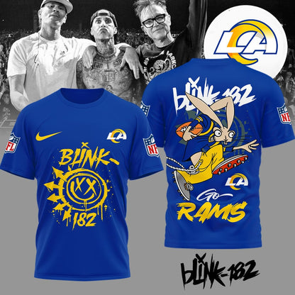 Los Angeles Rams | Premium NFL Blink 182 3D Shirt | WE17