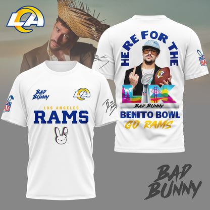 Los Angeles Rams | Premium NFL Benito Bowl 3D Shirt | VJ81