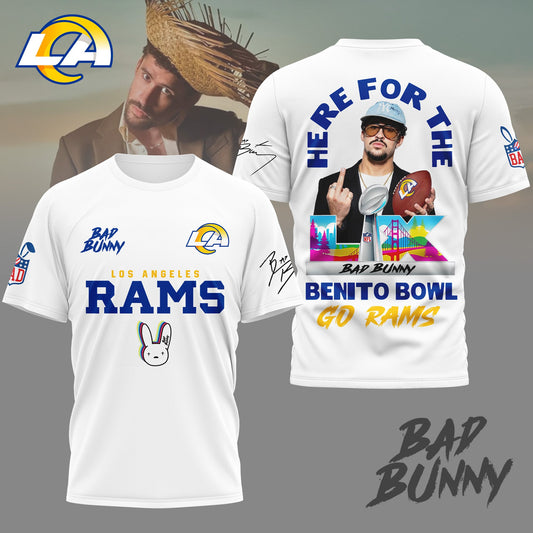 Los Angeles Rams | Premium NFL Benito Bowl 3D Shirt | VJ81