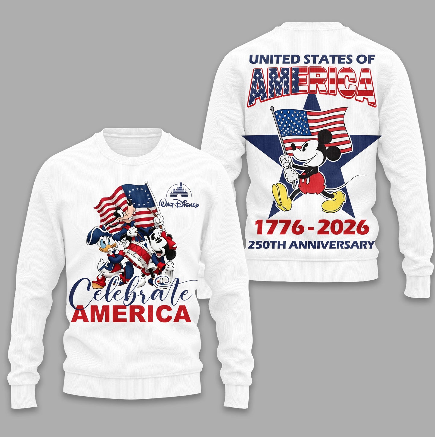 Premium MCK 250th Anniversary Celebrate America 3D Shirt TD | QE38