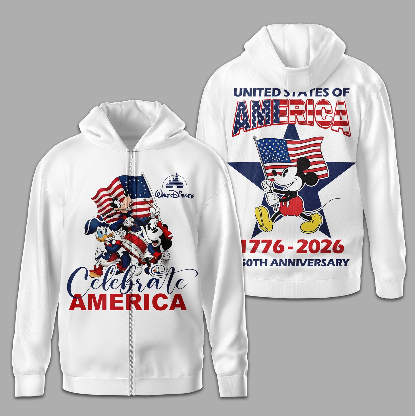Premium MCK 250th Anniversary Celebrate America 3D Shirt TD | QE38