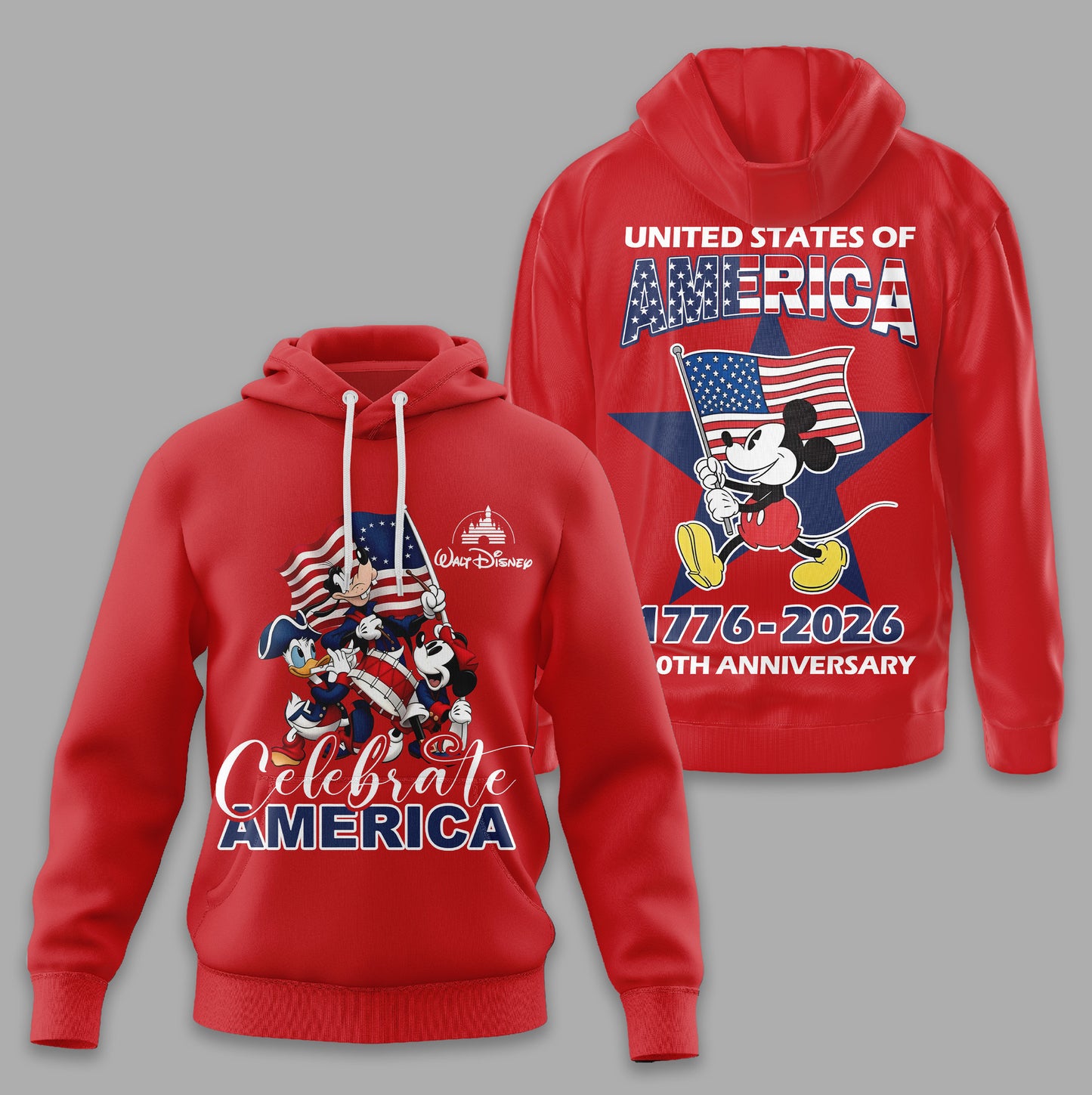 Premium MCK 250th Anniversary Celebrate America 3D Shirt TD | QE38