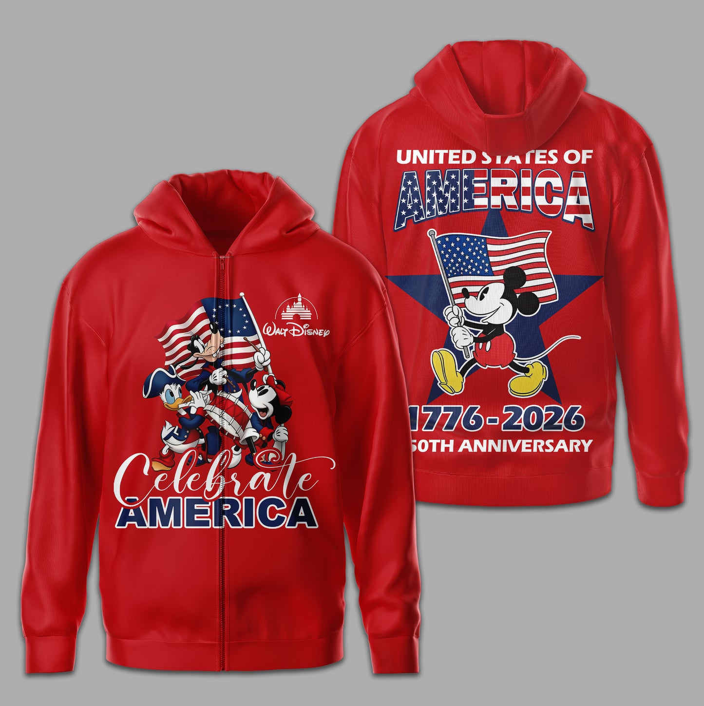 Premium MCK 250th Anniversary Celebrate America 3D Shirt TD | QE38