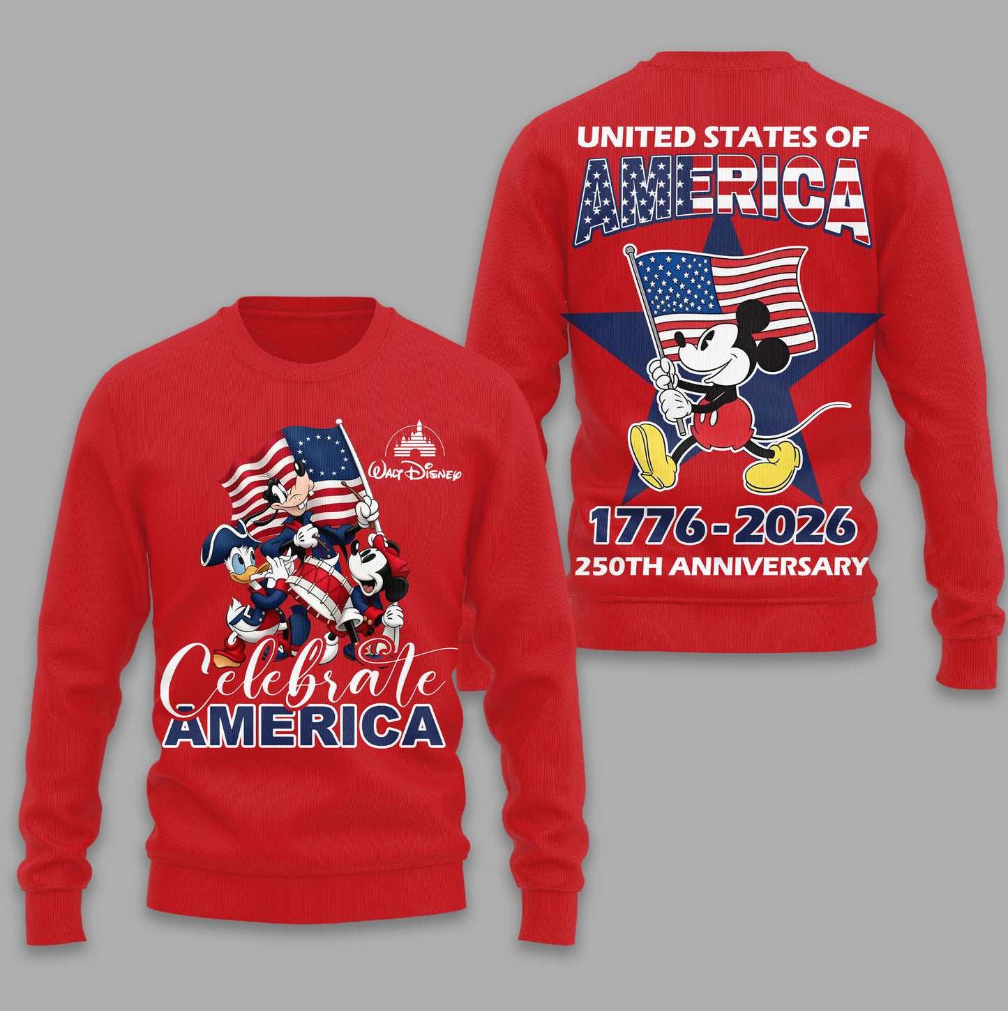 Premium MCK 250th Anniversary Celebrate America 3D Shirt TD | QE38