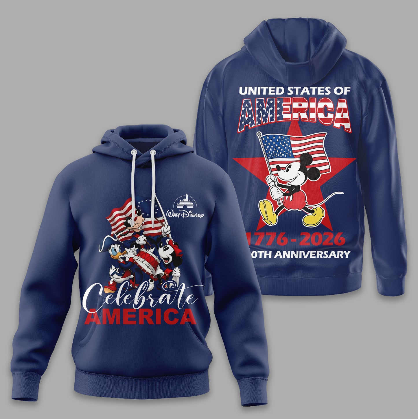 Premium MCK 250th Anniversary Celebrate America 3D Shirt TD | QE38