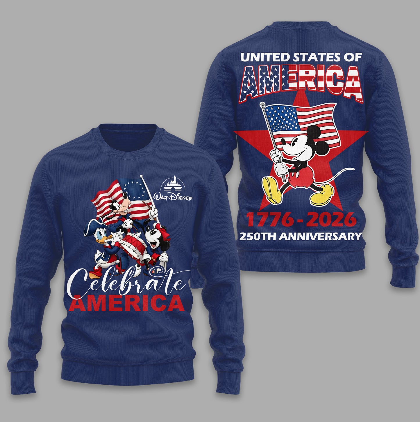 Premium MCK 250th Anniversary Celebrate America 3D Shirt TD | QE38