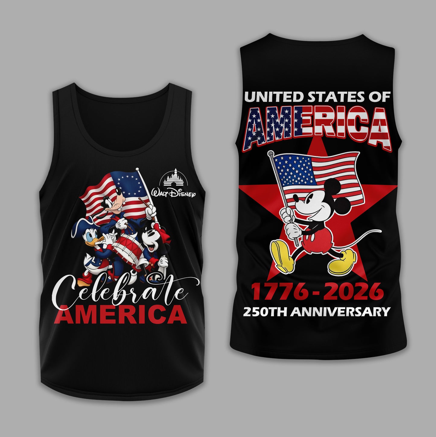 Premium MCK 250th Anniversary Celebrate America 3D Shirt TD | QE38