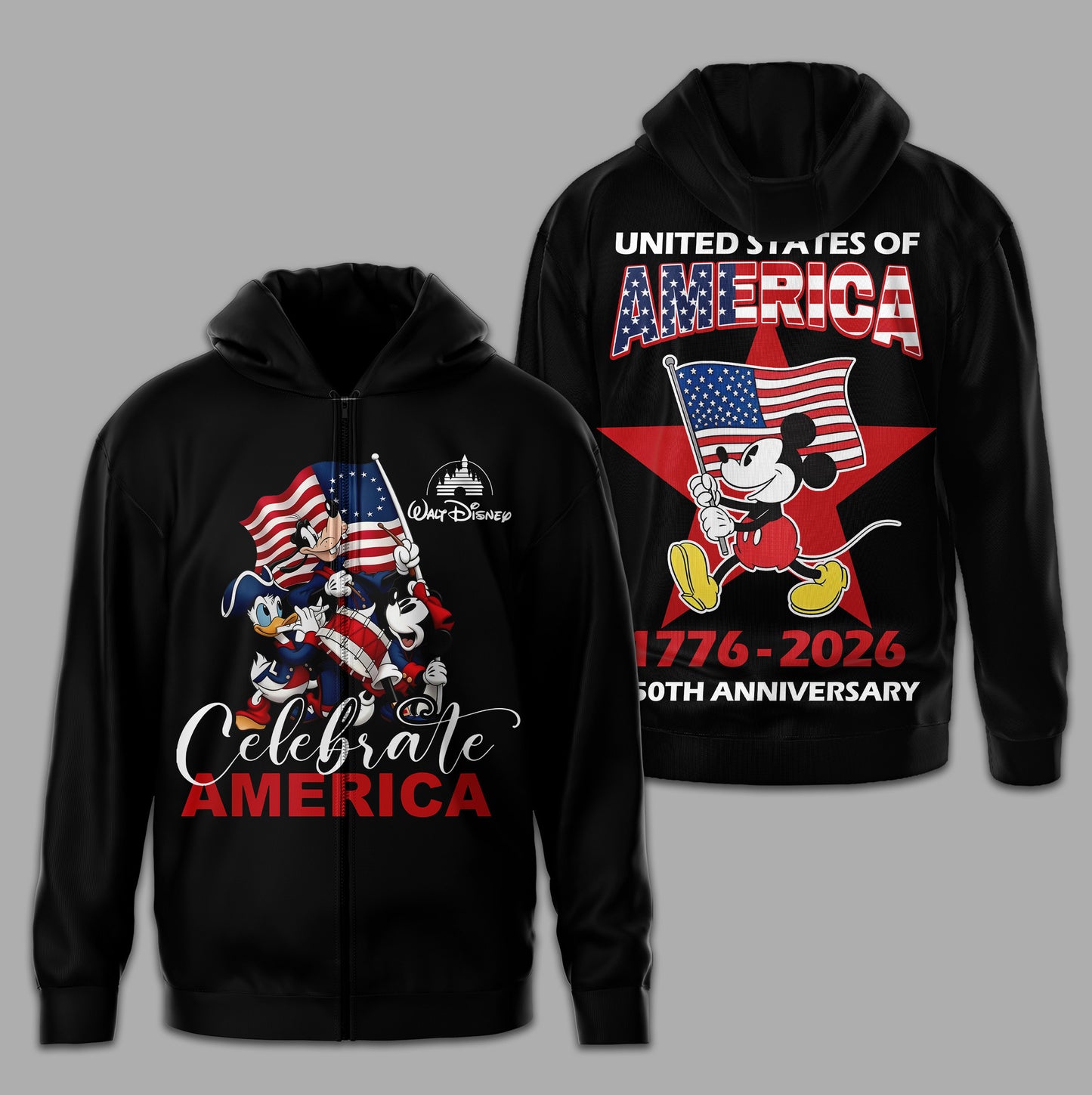 Premium MCK 250th Anniversary Celebrate America 3D Shirt TD | QE38