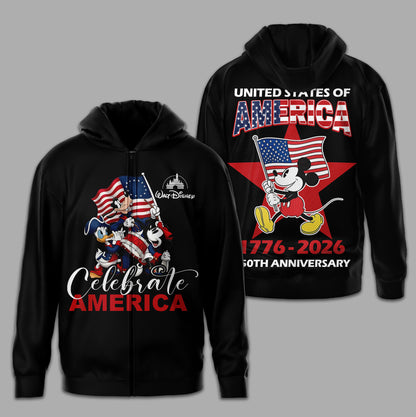 Premium MCK 250th Anniversary Celebrate America 3D Shirt TD | QE38