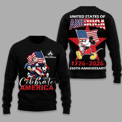 Premium MCK 250th Anniversary Celebrate America 3D Shirt TD | QE38
