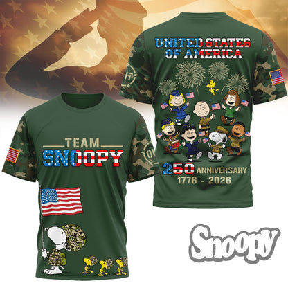Premium SNPY 250 Years Of America 3D Shirt NY | KD89