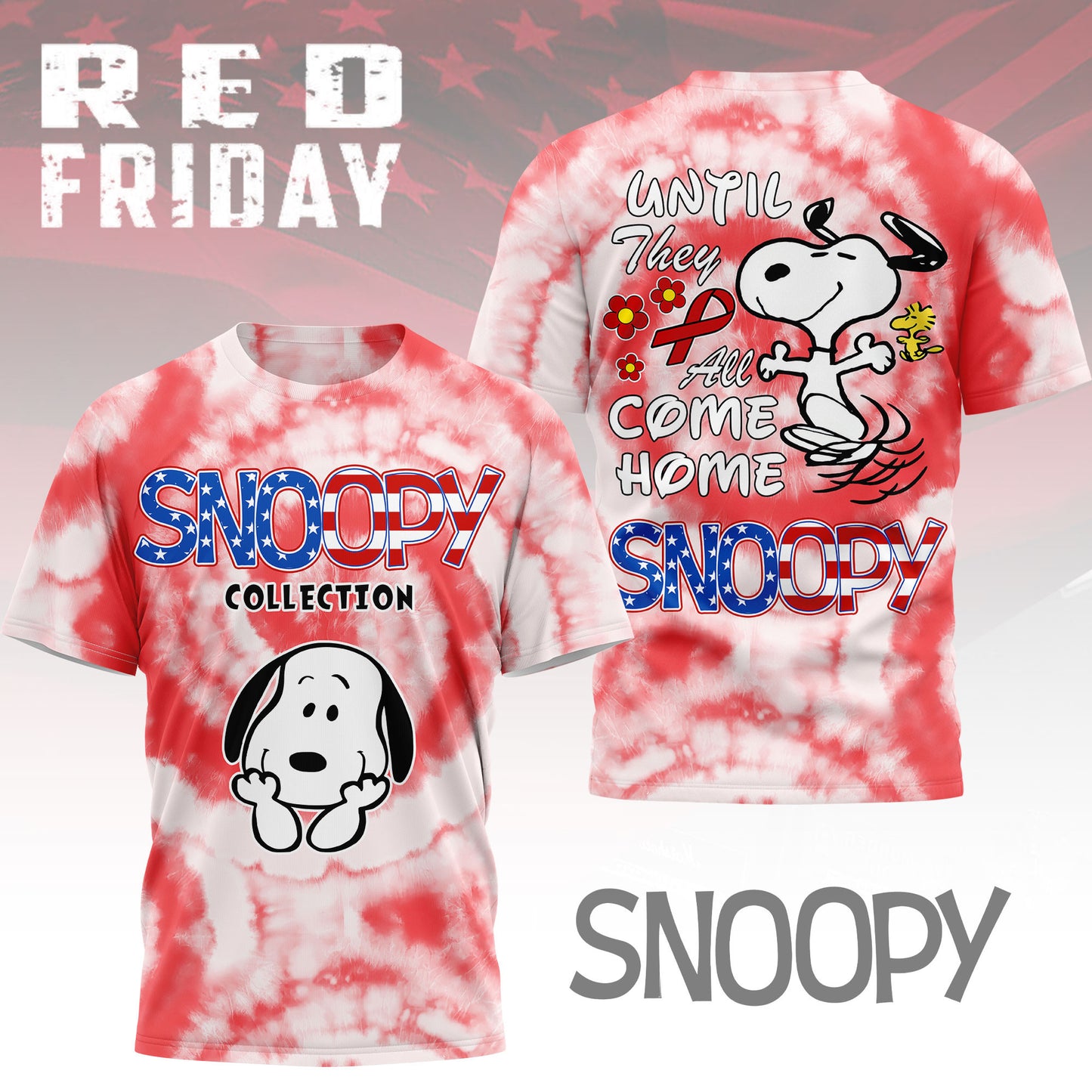 Premium SNPY Red Friday 3D Shirt NY | AW66