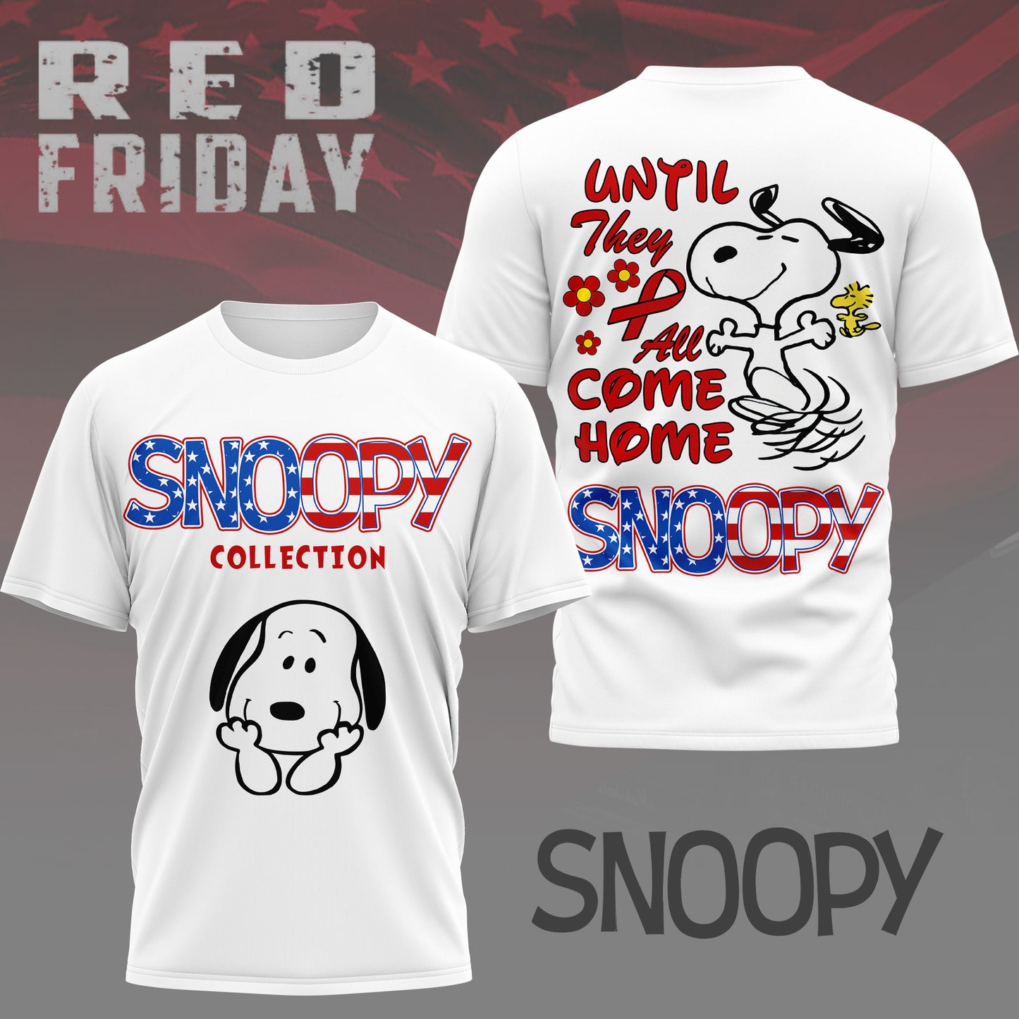 Premium SNPY Red Friday 3D Shirt NY | AW66