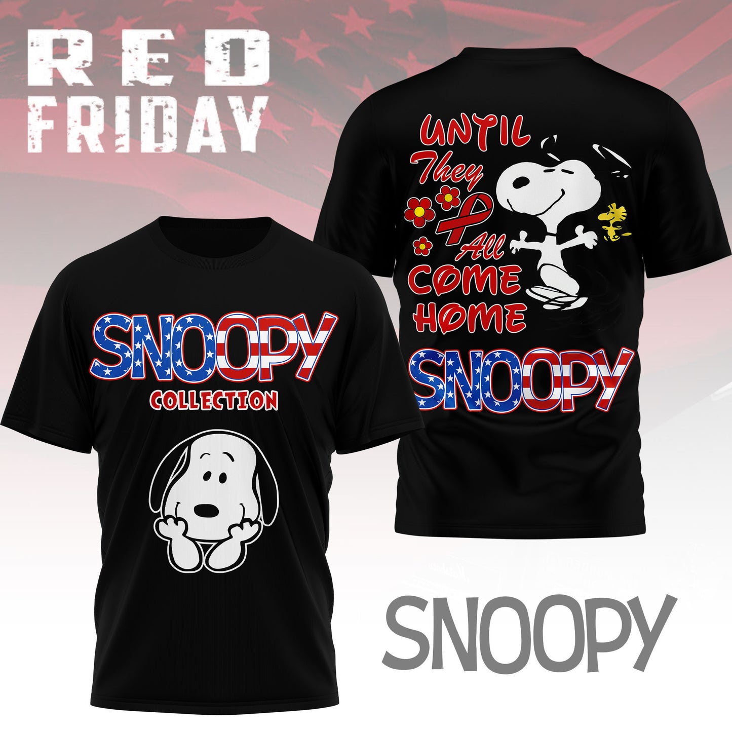 Premium SNPY Red Friday 3D Shirt NY | AW66