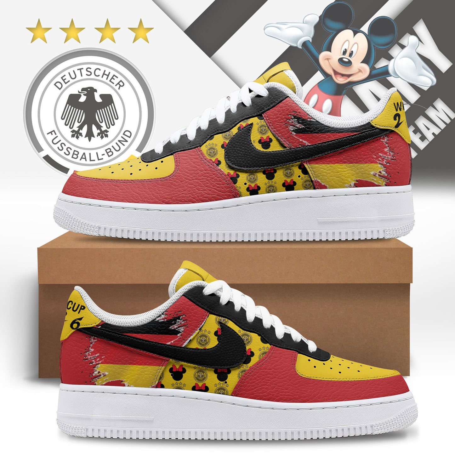 Germany | Premium World Cup Legacy AF1 Shoes NTH1 | QB19