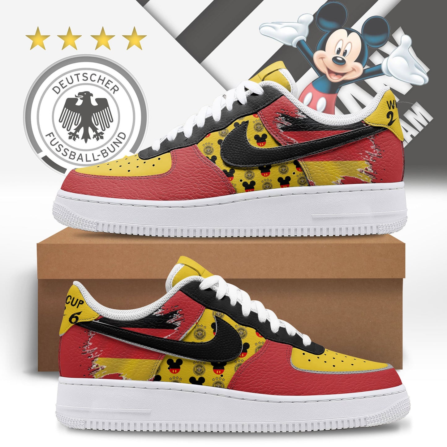 Germany | Premium World Cup Legacy AF1 Shoes NTH1 | QX22