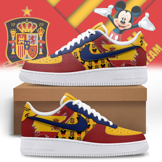 Spain | Premium World Cup Legacy AF1 Shoes NTH1 | CM38