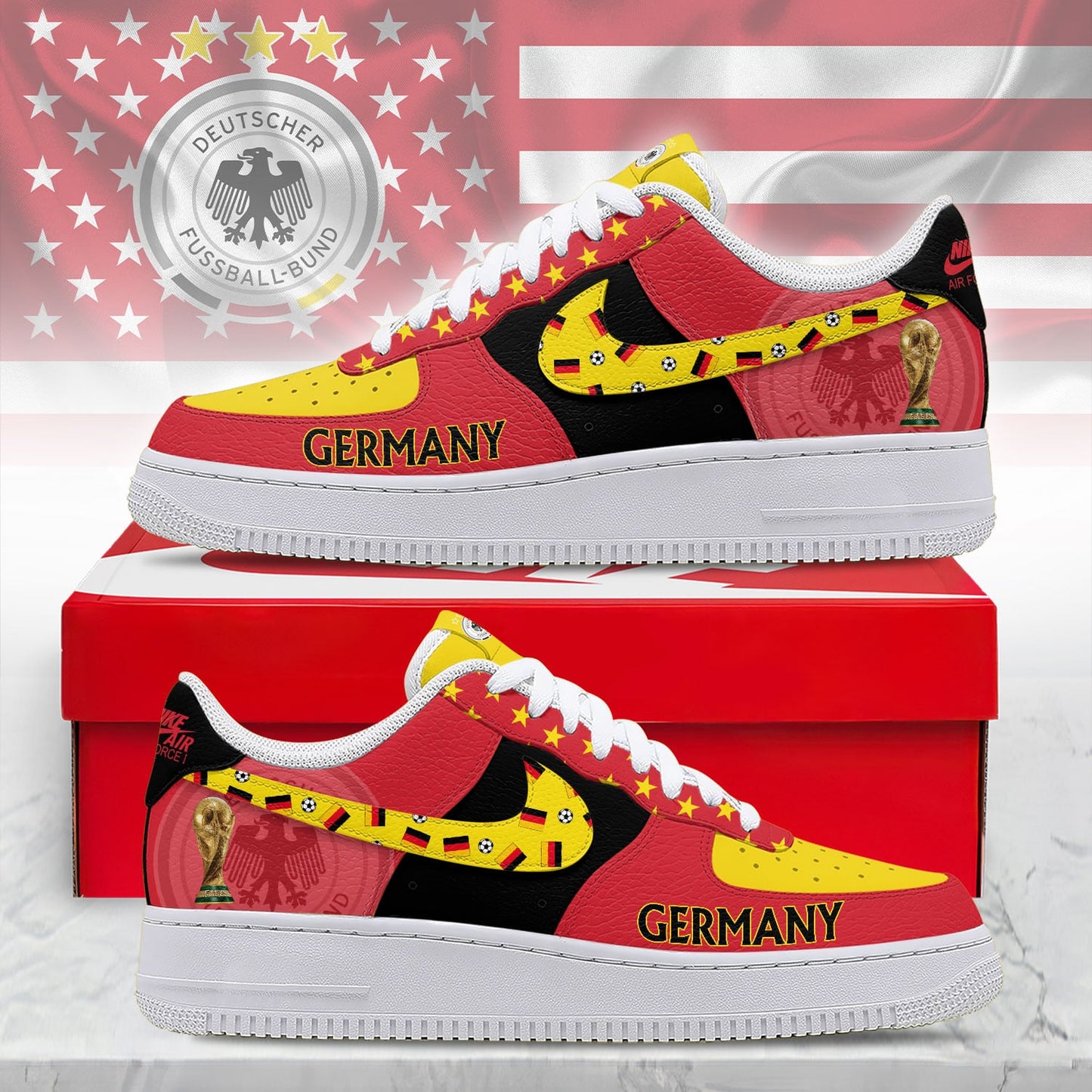Germany | Premium Champions Of The World AF1 Shoes NTH1 | HO10