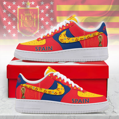 Spain | Premium Champions Of The World AF1 Shoes NTH1 | UC98