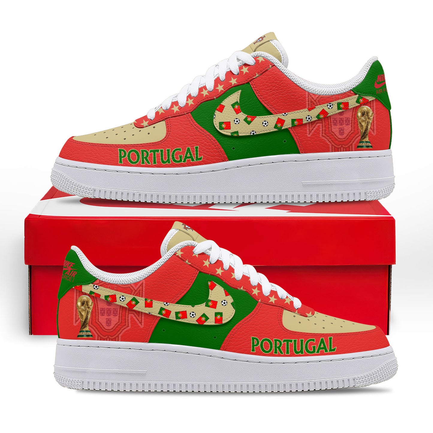 Portugal | Premium Champions Of The World AF1 Shoes NTH1 | ZY90