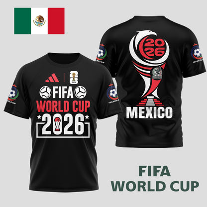 Mexico | Premium World Cup Spirit 2026 WC26 3D T-Shirt TD | SL38