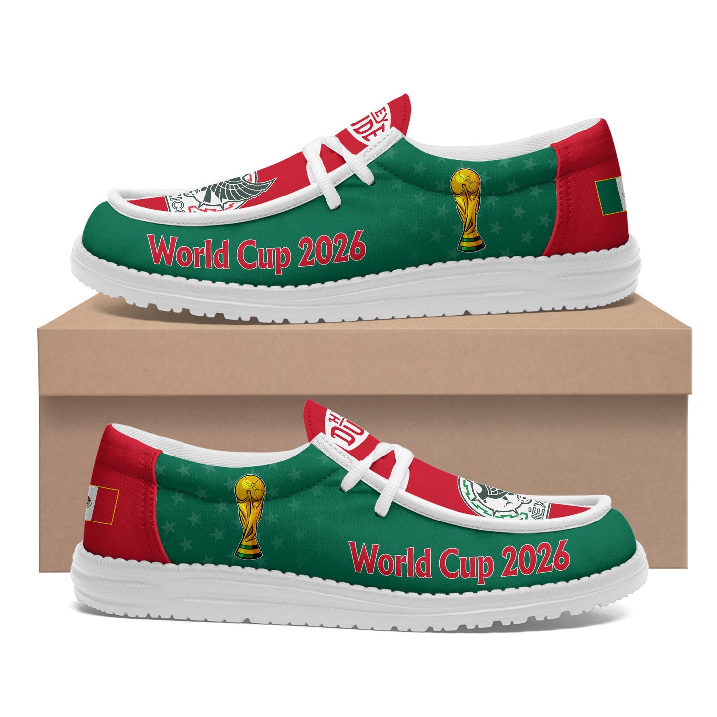 Mexico | Premium Freedom Kick World Cup 2026 Loafer Shoes NTH1 | SU54