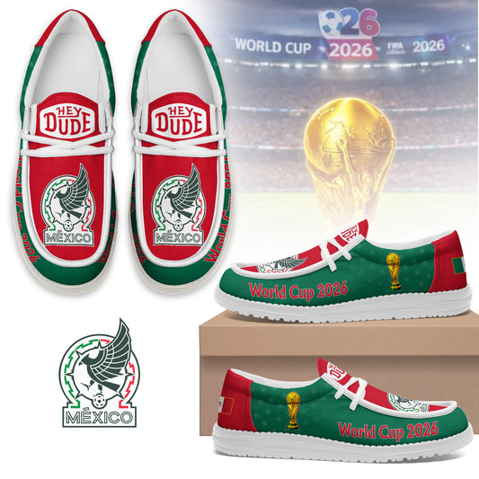 Mexico | Premium Freedom Kick World Cup 2026 Loafer Shoes NTH1 | SU54