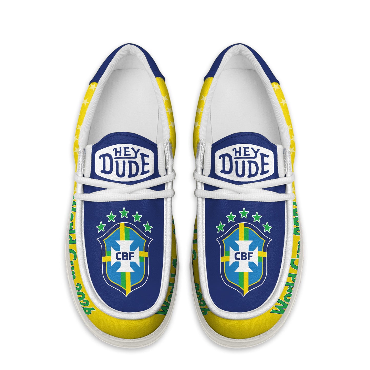 Brazil | Premium Freedom Kick World Cup 2026 Loafer Shoes NTH1 | VW16