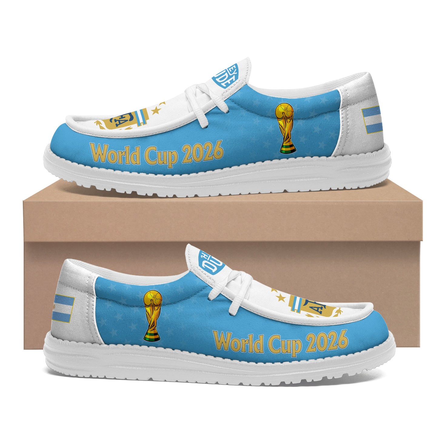 Argentina | Premium Freedom Kick World Cup 2026 Loafer Shoes NTH1 | OV16