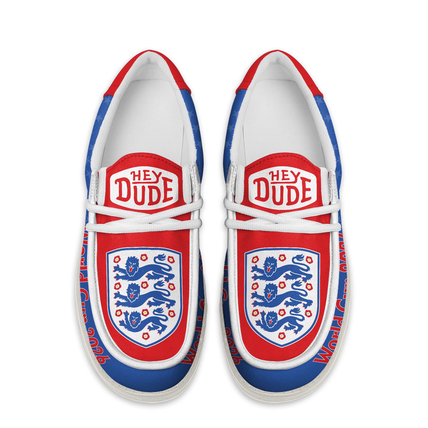 England | Premium Freedom Kick World Cup 2026 Loafer Shoes NTH1 | WJ88