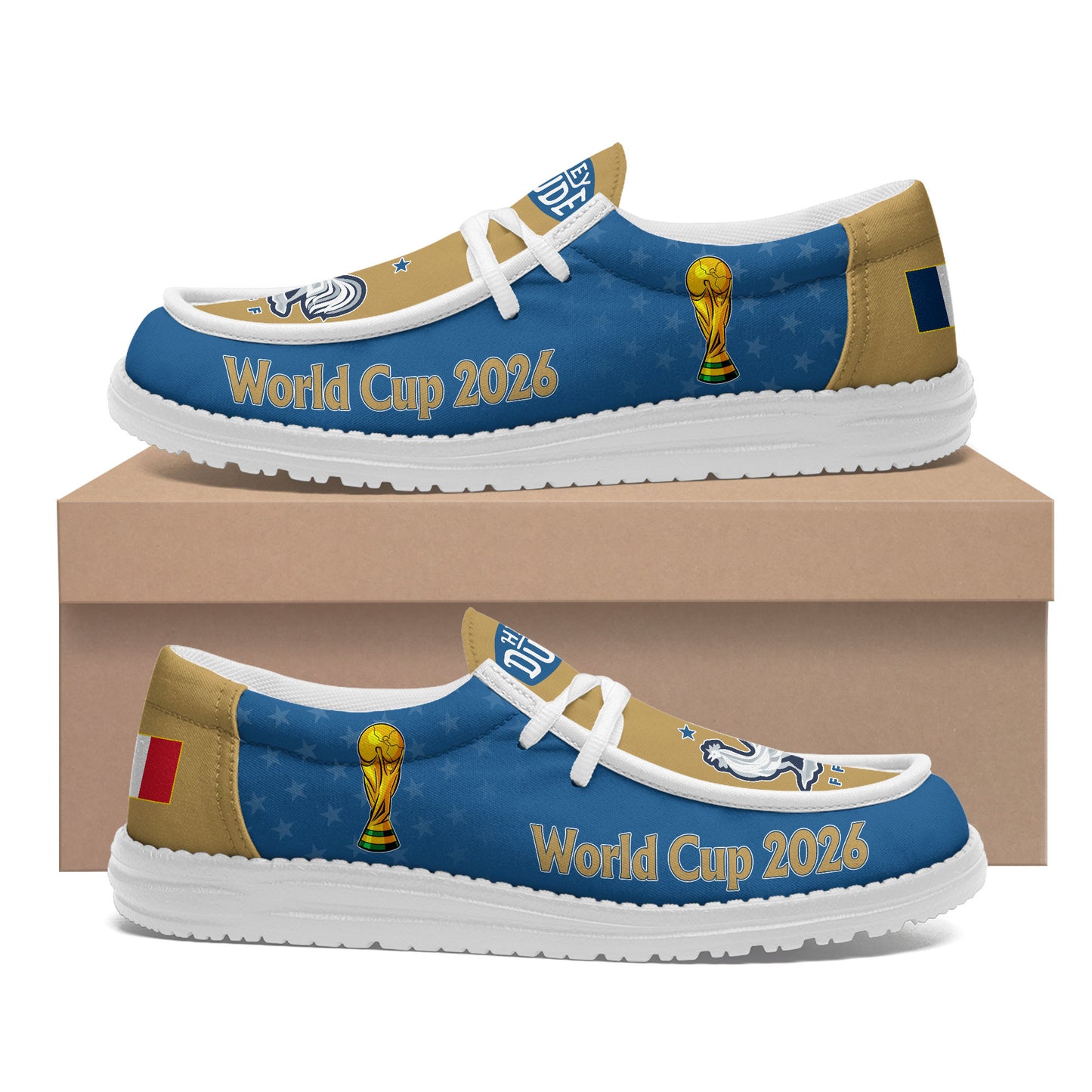 France - Premium Freedom Kick World Cup 2026 Loafer Shoes NTH1 | YI60