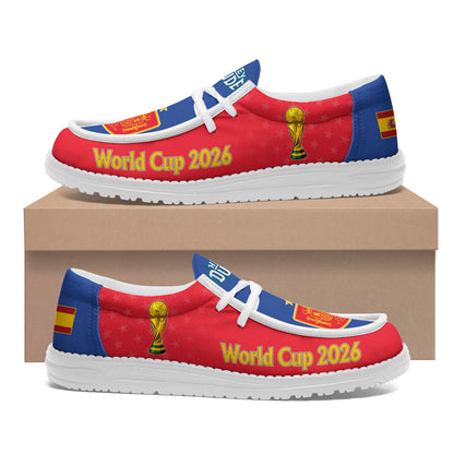 Spain | Premium Freedom Kick World Cup 2026 Loafer Shoes NTH1 | TE42