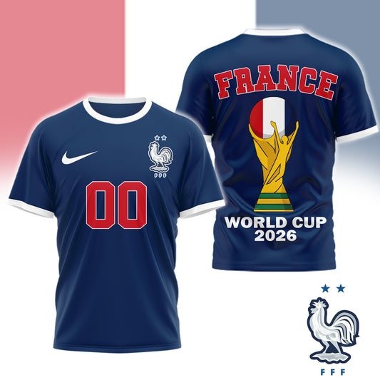 France - Premium Road to World Cup 2026 3D Shirt NTH1 | KB14