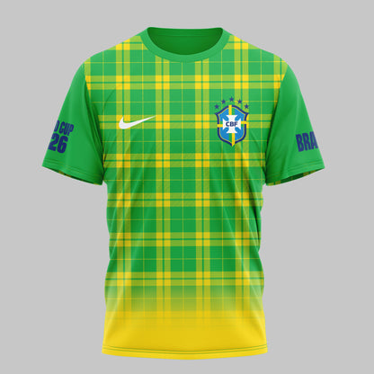 Brazil | Premium World Cup 2026 PRESTIGE 3D Shirt NTH1 | WV66