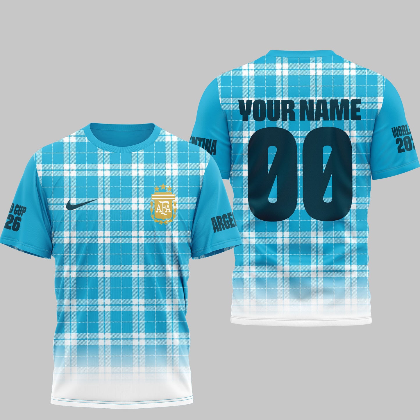 Argentina | Premium World Cup 2026 PRESTIGE 3D Shirt NTH1 | FH67