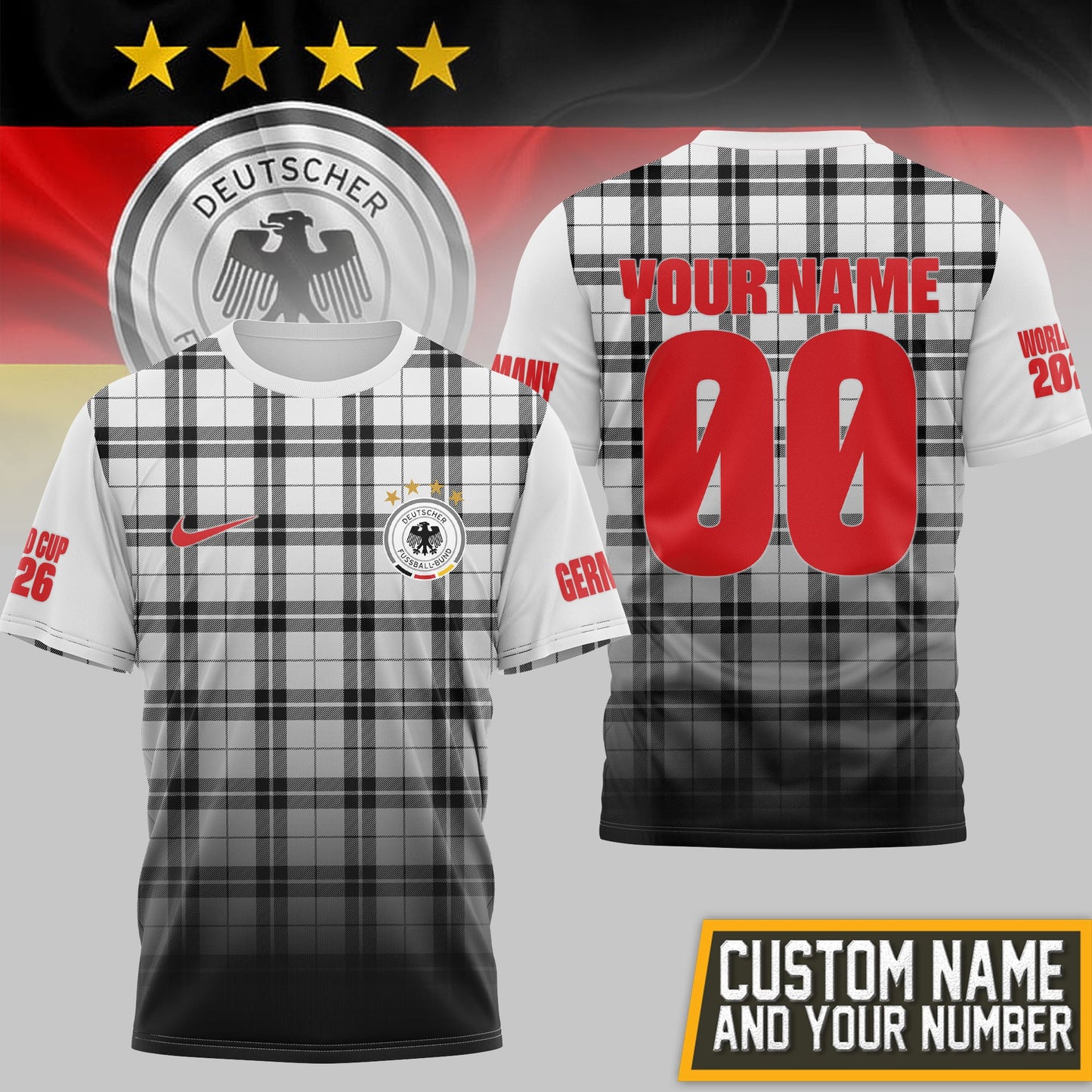 Germany | Premium World Cup 2026 PRESTIGE 3D Shirt NTH1 | FP50