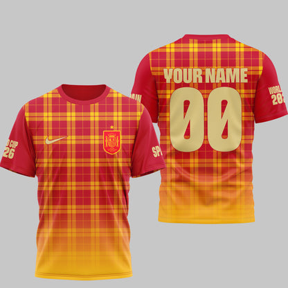 Spain | Premium World Cup 2026 PRESTIGE 3D Shirt NTH1 | NP49