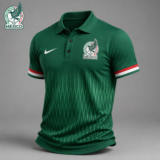 Mexico | Premium WC26 National Pride Polo Shirt NY | ZM96