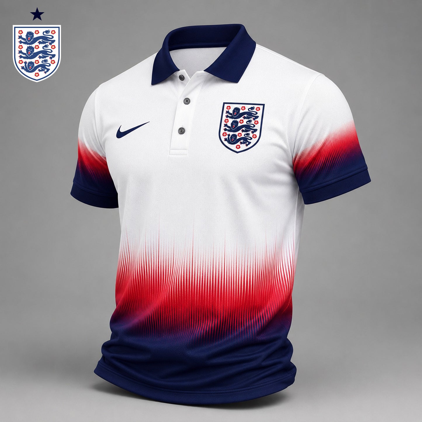 England | Premium WC26 National Pride Polo Shirt NY | GH90