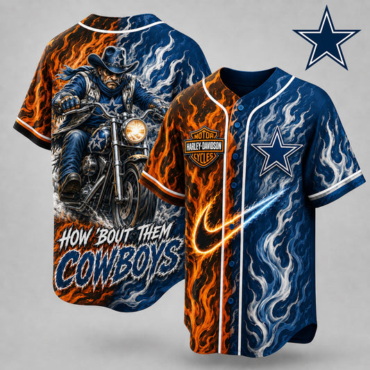 Dallas Cowboys | Premium NFL Harley Davidson Pride Jersey | QP52