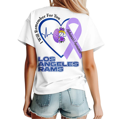 Los Angeles Rams | Premium NFL Memory Awareness 3D Shirt NTH1 | WP33
