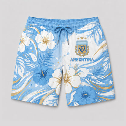 Argentina | Premium WC26 Culture Polo & Shorts Set | YE89