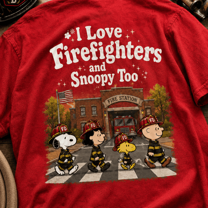 Premium SNPY Love Firefighters 3D Shirt NY | TA40