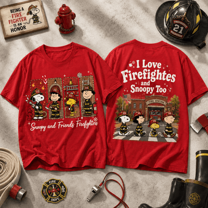 Premium SNPY Love Firefighters 3D Shirt NY | TA40