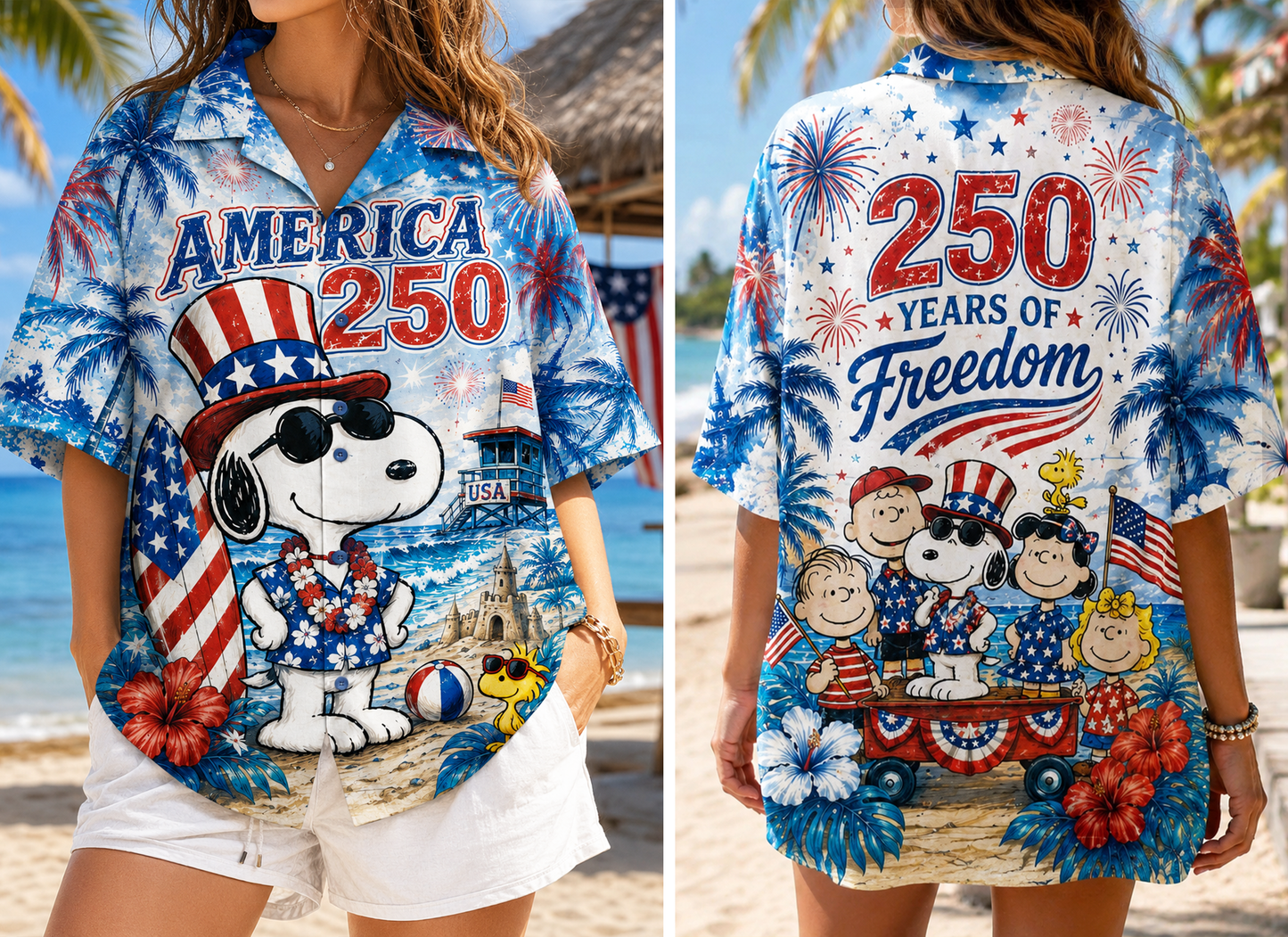 Premium SNPY 250 Years Of Freedom Hawaiian Shirt NY | YU37