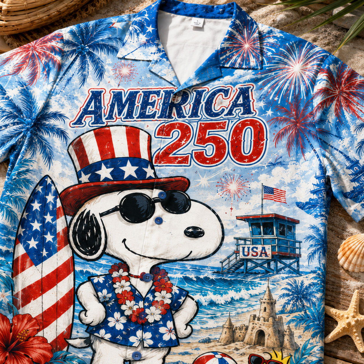 Premium SNPY 250 Years Of Freedom Hawaiian Shirt NY | YU37