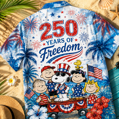 Premium SNPY 250 Years Of Freedom Hawaiian Shirt NY | YU37