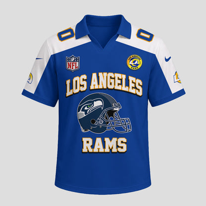 Los Angeles Rams | Premium NFL Helmet Graphic Jersey NTH1 | GG62