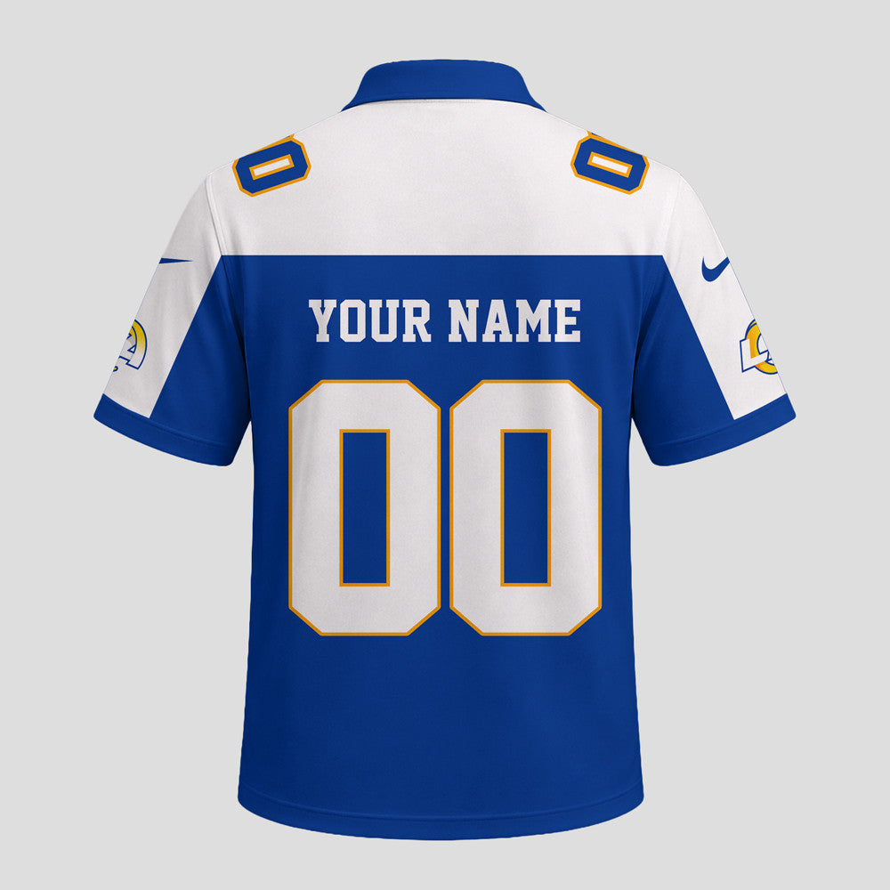 Los Angeles Rams | Premium NFL Helmet Graphic Jersey NTH1 | GG62