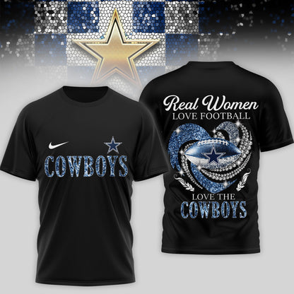 Dallas Cowboys | Premium NFL Stadium Graphic 3D Shirt NTH1 | CI57